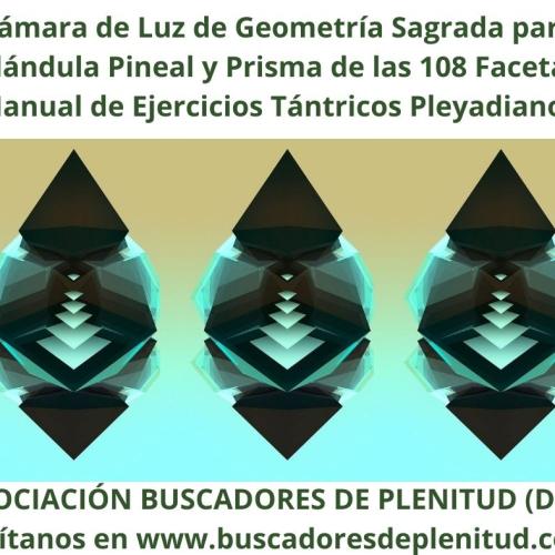 Cmara de Luz de Geometra Sagrada Pineal y Prisma 108 Facetas - Ejercicios Tntricos Pleyadianos 15