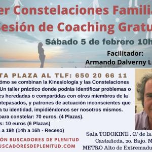 Taller Constelaciones Familiares + Sesión de Coaching Gratuita