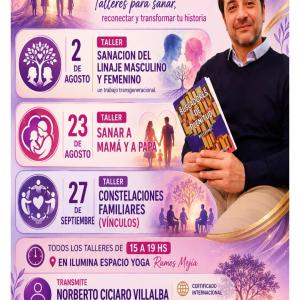 Presencial - Constelaciones Familiares VÍNCULOS - FAMILIA - PAREJA (Argentina) Presencial - Constelaciones Familiares VÍNCULOS - FAMILIA - PAREJA (Argentina)