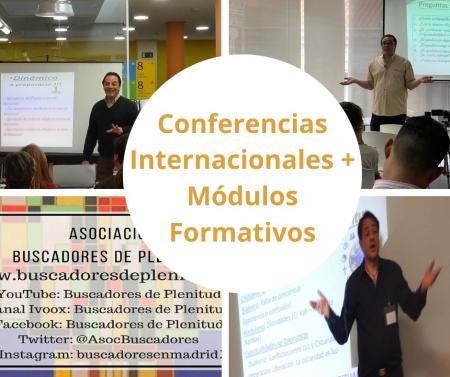 Todo el año - Conferencias Internacionales + Módulos formativos Asociación Buscadores de Plenitud