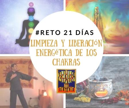 Reto - 21 días Limpieza y liberación energética de los Chakras Asociación Buscadores de Plenitud