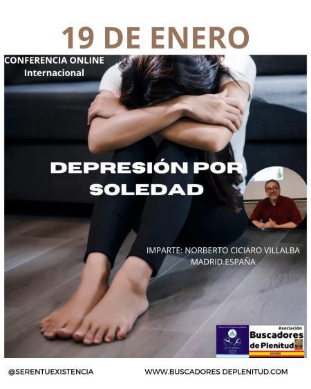 Conferencia Online Internacional "La depresión por soledad" Asociación Buscadores de Plenitud