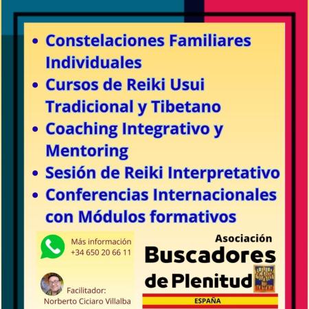 Nuestros servicios todo el año. Solicita cita previa. Asociación Buscadores de Plenitud
