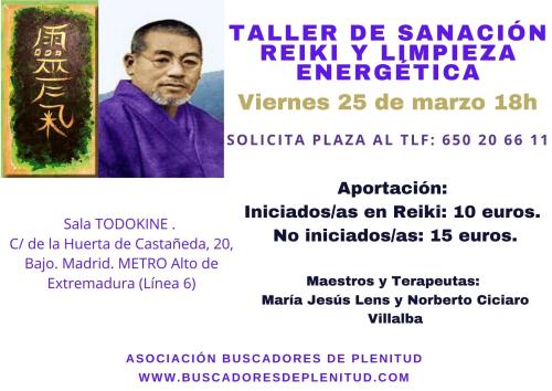 CONFIRMA TU ASISTENCIA. Taller de Reiki y Limpiezas Energéticas. CONFIRMA TU ASISTENCIA. Taller de Reiki y Limpiezas Energéticas.