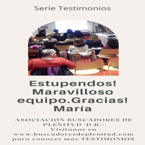 Nuestros Clientes dan Testimonio: María