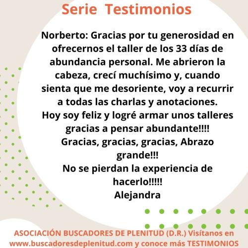 Serie Testimonios - Alejandra