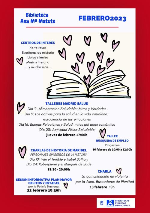 “La Comunicación No Violenta" Charla #bibliotecandomadrid (Bibl. Ana Maria Matute) “La Comunicación No Violenta" Charla #bibliotecandomadrid (Bibl. Ana Maria Matute)