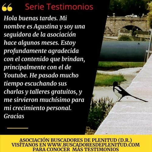 NUESTROS CLIENTES DAN TESTIMONIO - Agustina NUESTROS CLIENTES DAN TESTIMONIO - Agustina