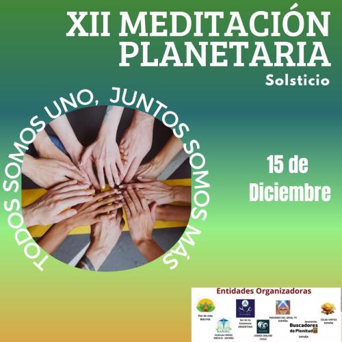 Hoy - Enlace de la Meditación de Sanación Planetaria XII Solsticio - Diciembre Hoy - Enlace de la Meditación de Sanación Planetaria XII Solsticio - Diciembre
