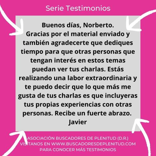 Nuestros Clientes nos dicen... Javier Nuestros Clientes nos dicen... Javier