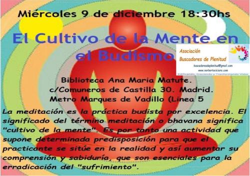 Vídeo El Cultivo de la Mente en el Budismo Vídeo El Cultivo de la Mente en el Budismo