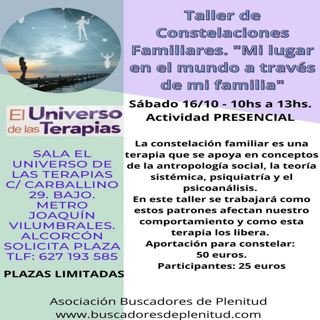 Taller Constelaciones Familiares